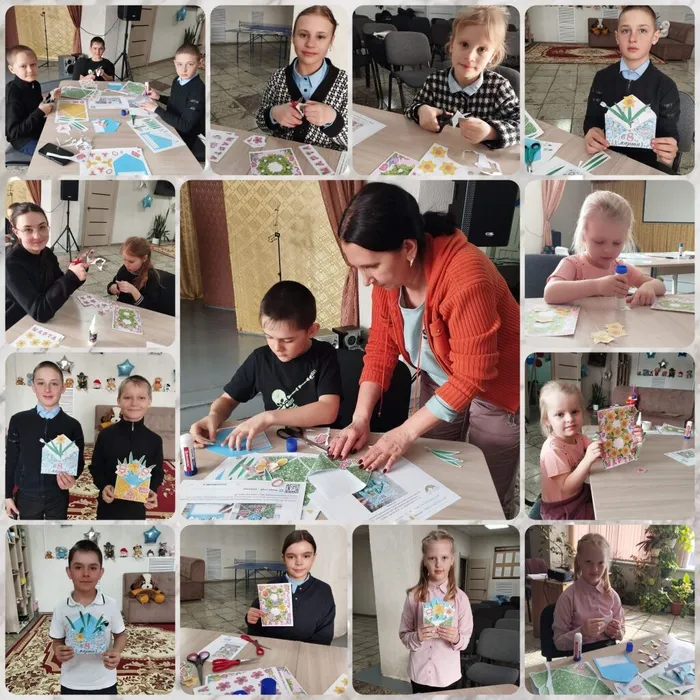 1 Тепло детских рук к 8 Марта!