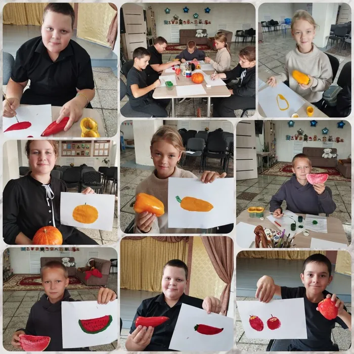 1.Золотая палитра осени