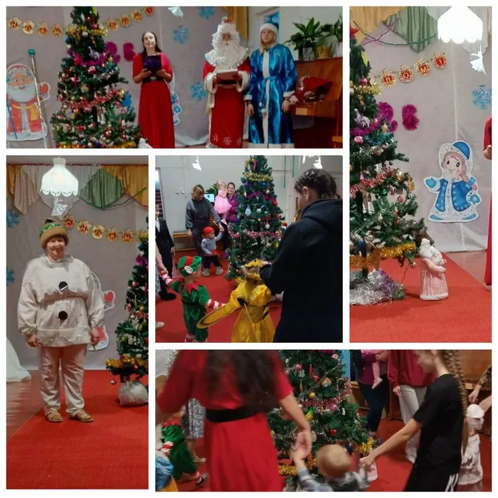 новый год в детском саду