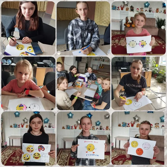 Эмодзи-арт рисуем своё настроение!