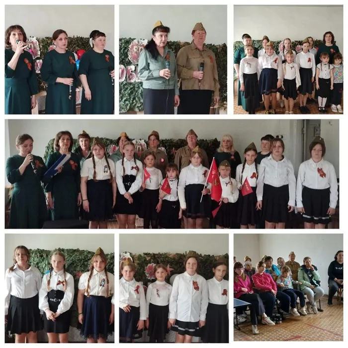 Нас песня вела к Победе