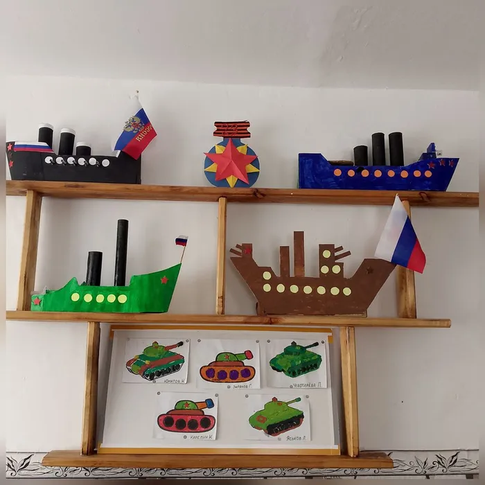 выставка поделок к 23 февраля