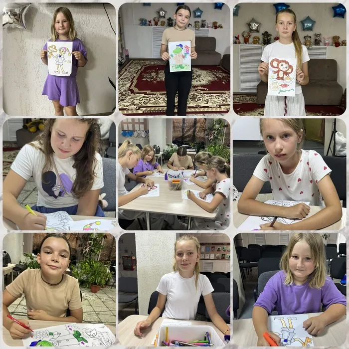 13 Волшебный мир раскрасок