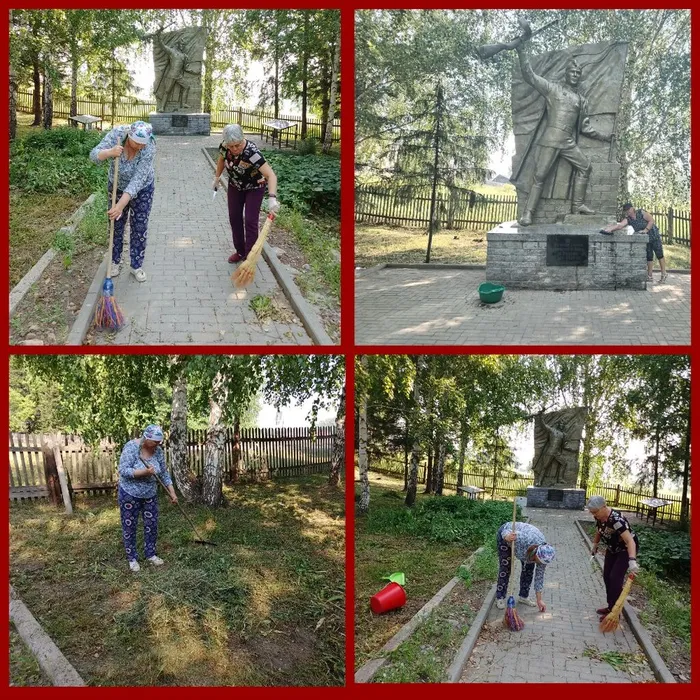 Субботник памятник