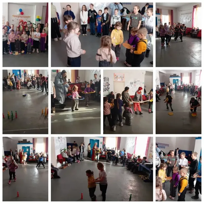 22  февраля Петровский СКДЦ  мероприятие для детей Масленичные забавы