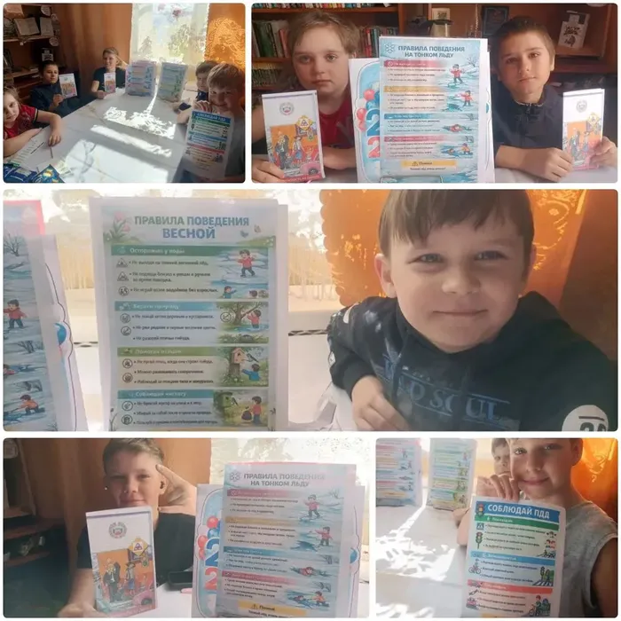 21 марта Петровская сельская библиотека. День весенней безопасности