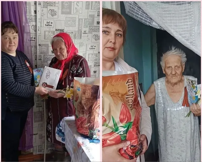 поздравление вдов участников ВОВ