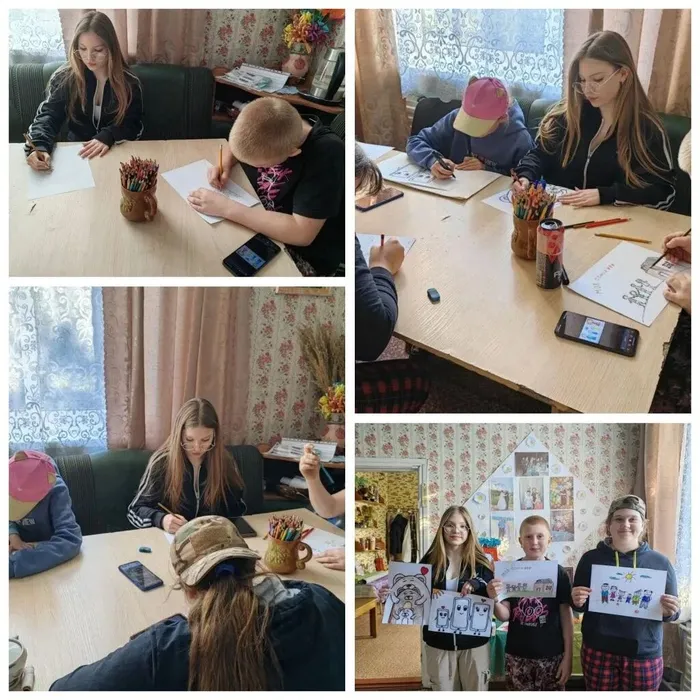 я нарисую семью