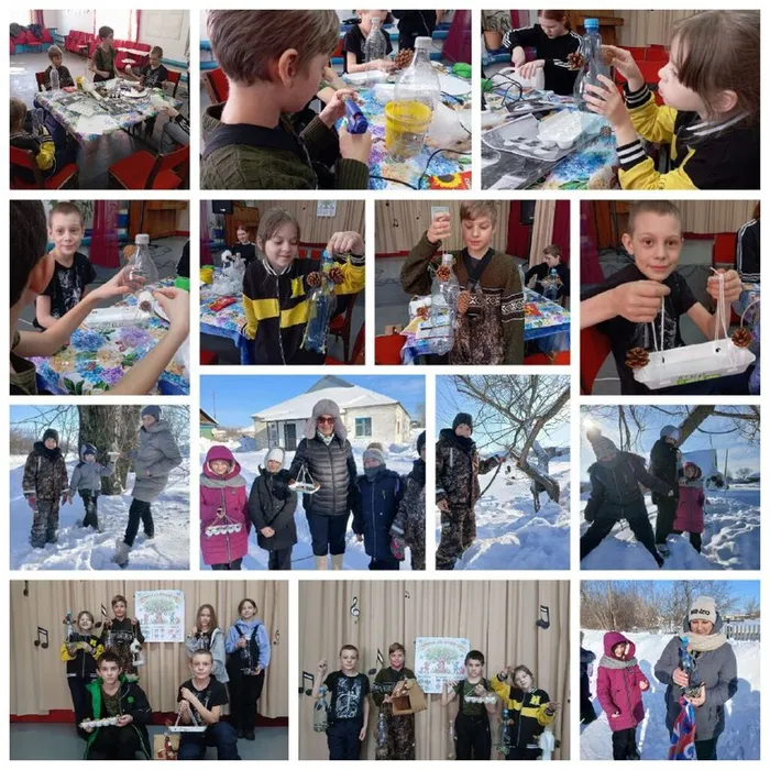 3 февраля 2026 Петровский СКДЦ, территория села Акция  Покормите птиц зимой